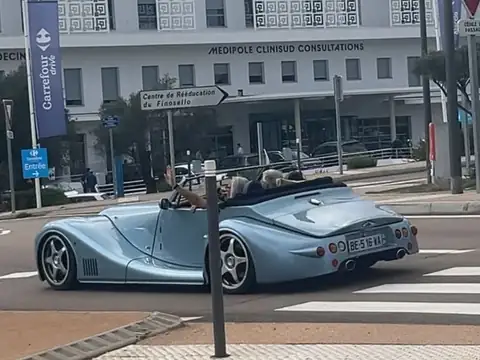 Morgan Plus 8 (2018) spotted in Ajaccio, France
