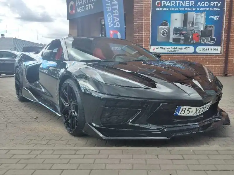 Chevrolet Corvette spotted in Suwałki