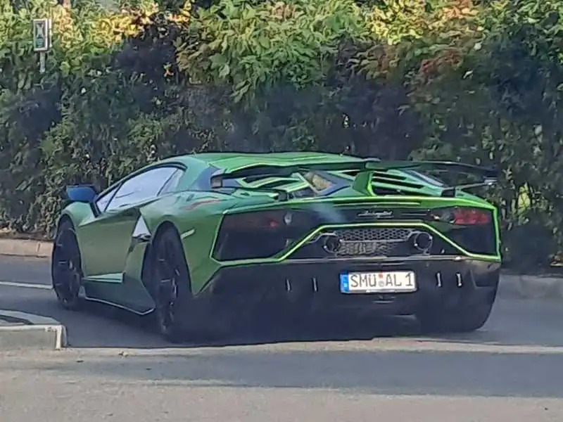 Lamborghini Aventador spotted in Timişoara