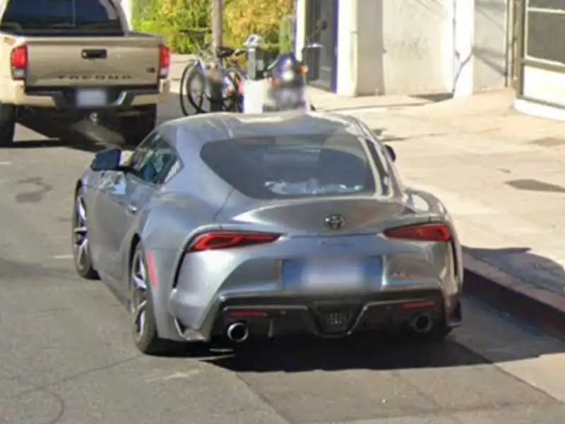 Toyota Supra (2020) spotted in Saint Petersburg, Russia