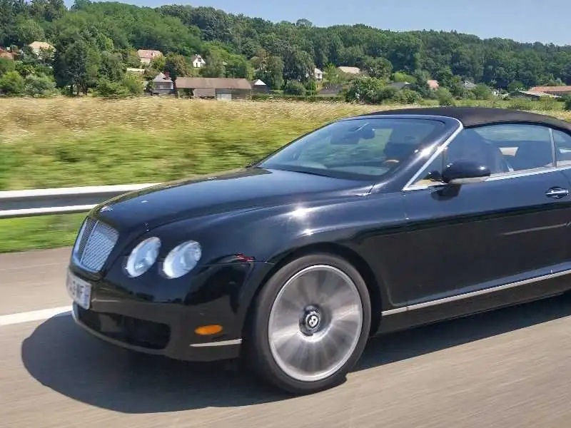 Bentley Continental GT Convertible spotted in Pau