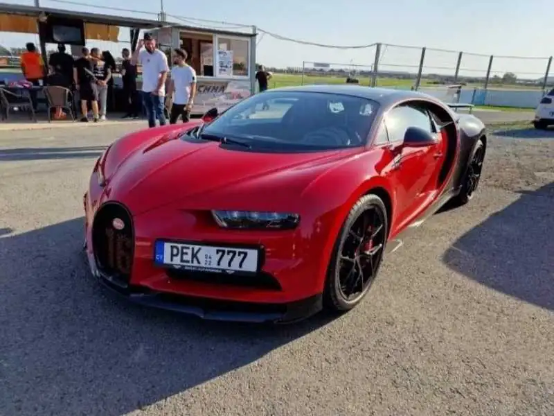 Bugatti Chiron spotted in Larnaca