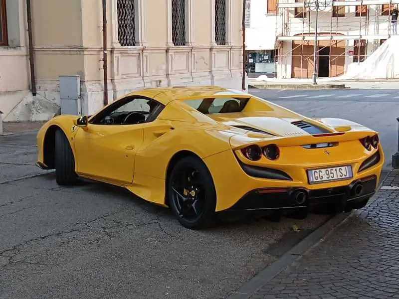 Ferrari F8 Tributo (2020) spotted in Vicenza, Italy