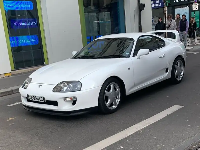 Toyota Supra spotted in Paris