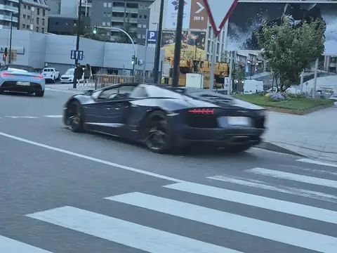 Lamborghini Aventador (2016) spotted in Encamp, Andorra