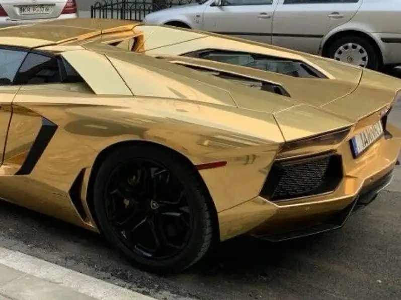 Lamborghini Aventador (2011) spotted in Slavonski Brod, Croatia