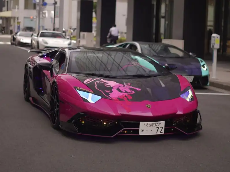Lamborghini Aventador (2016) spotted in Nagoya, Japan
