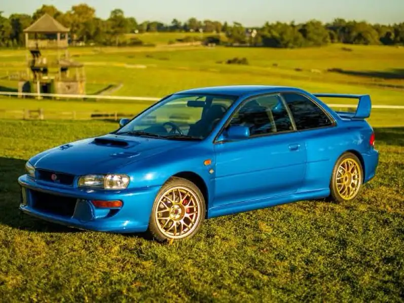 Subaru Impreza WRX (1998) spotted in Bendigo, Australia