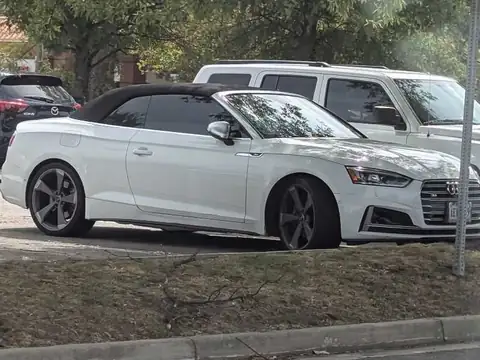 Audi S5 Cabriolet (2019) spotted in Richmond, United States