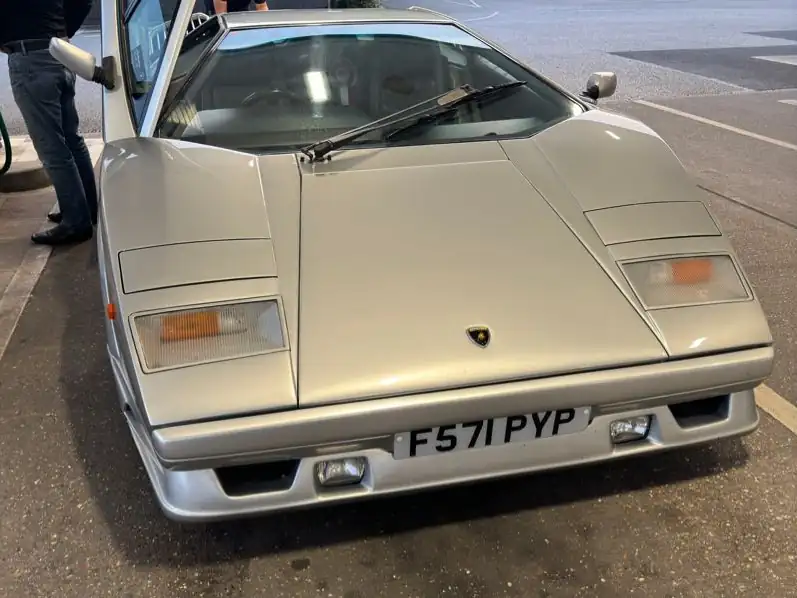 Lamborghini Countach spotted in Nottingham