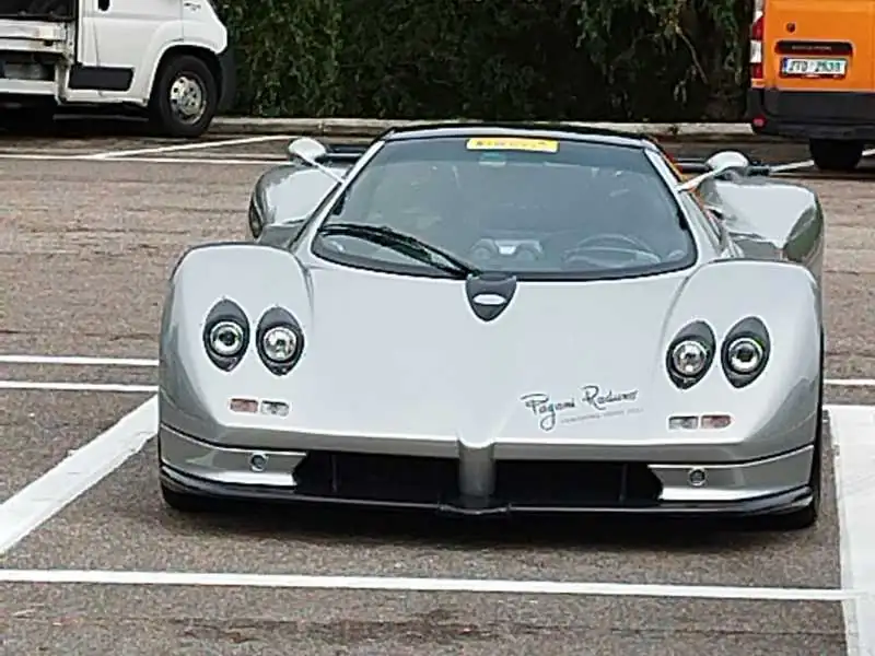 Pagani Zonda (2005) spotted in Bergamo, Italy