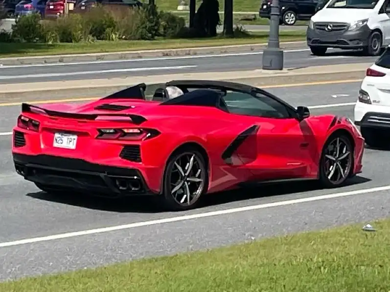 Chevrolet Corvette (2020) spotted in Granby, Canada