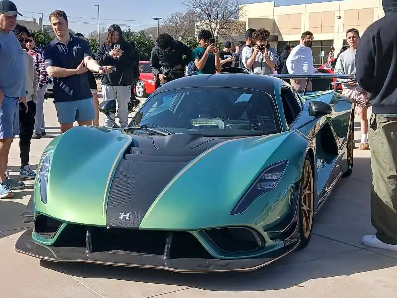 Hennessey Venom F5 spotted in Dallas