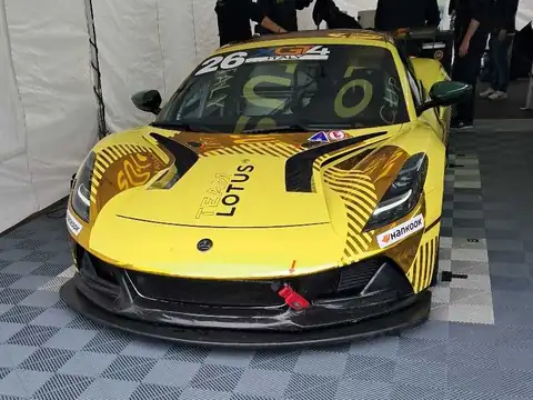 Lotus Emira GT4 (2021) spotted in Imola, Italy