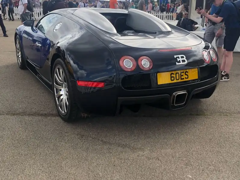 Bugatti Veyron spotted in Leicester