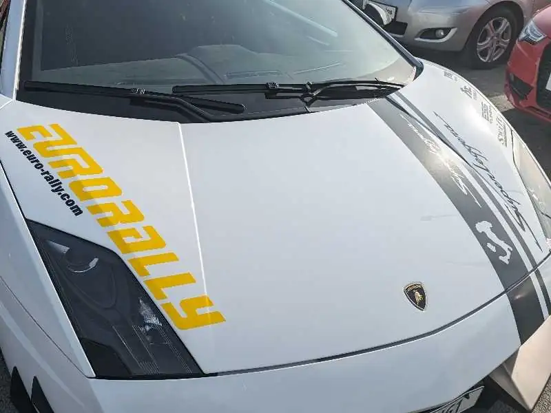 Lamborghini Gallardo spotted in Brumunddal