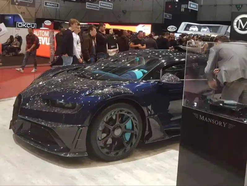 Bugatti Chiron Mansory (2019) spotted in Geneva, Switzerland