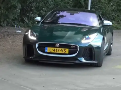 Jaguar F-Type SVR spotted in Novi Sad