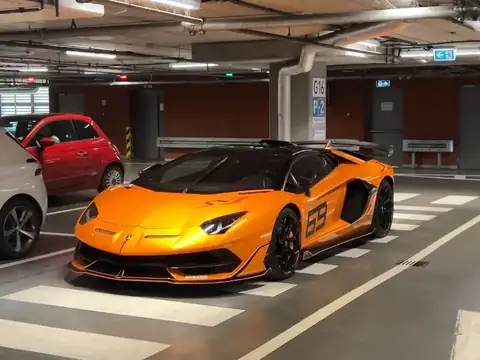 Lamborghini Aventador (2021) spotted in Poznań, Poland