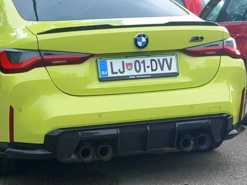 BMW M4 spotted in Novi Vinodolski