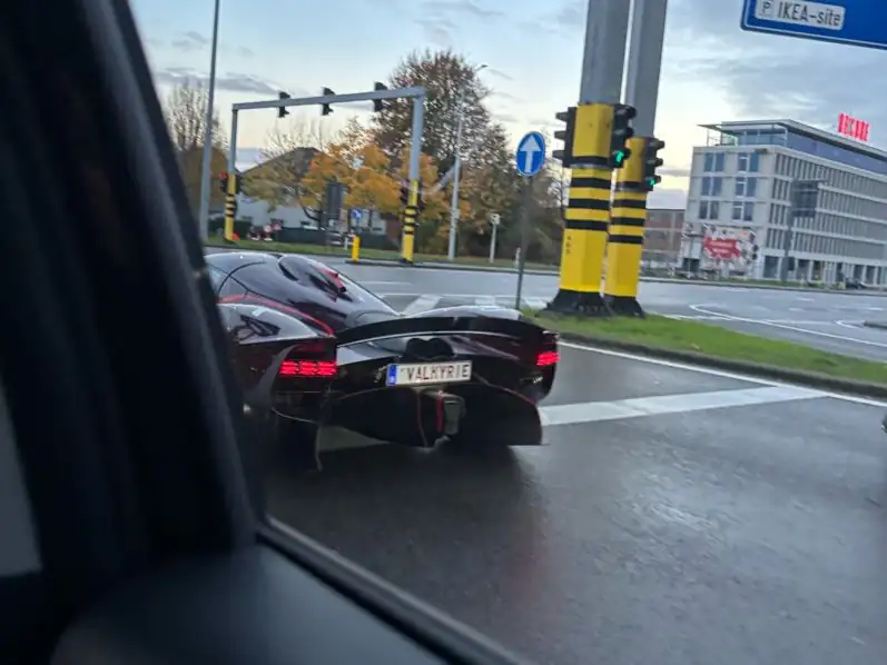 Aston Martin Valkyrie (2021) spotted in Hasselt, Belgium