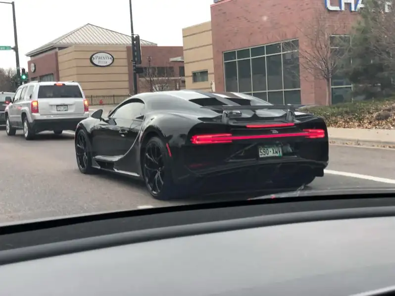 Bugatti Chiron spotted in Mount Pleasant