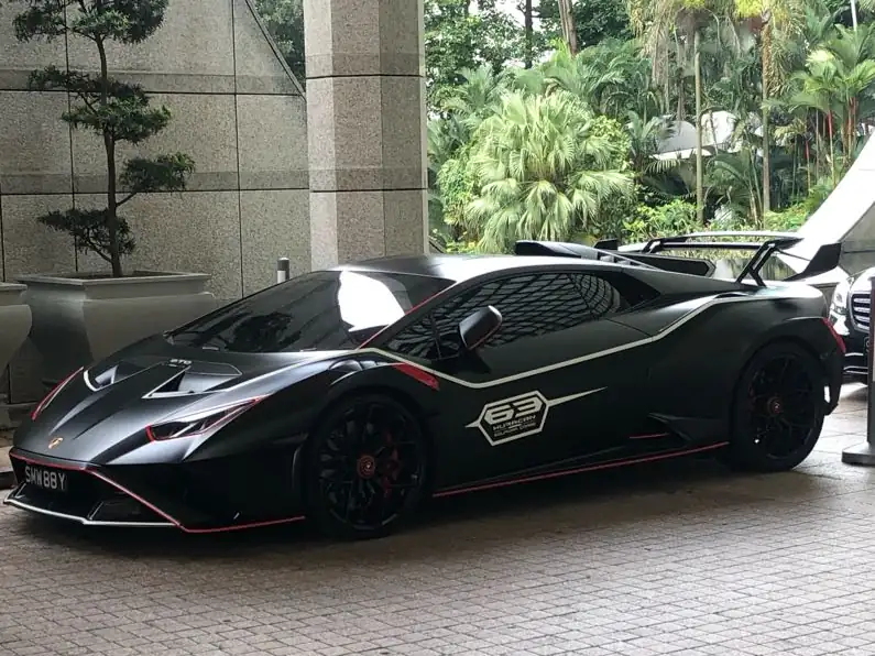 Lamborghini Essenza SCV12 (2021) spotted in Singapore, Singapore