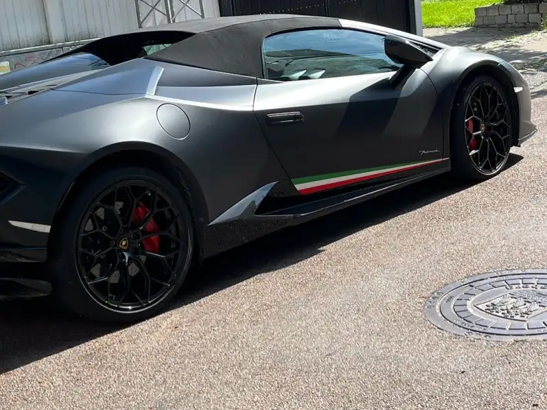 Lamborghini Huracan Performante Spyder (2018) spotted in Otterup, Denmark