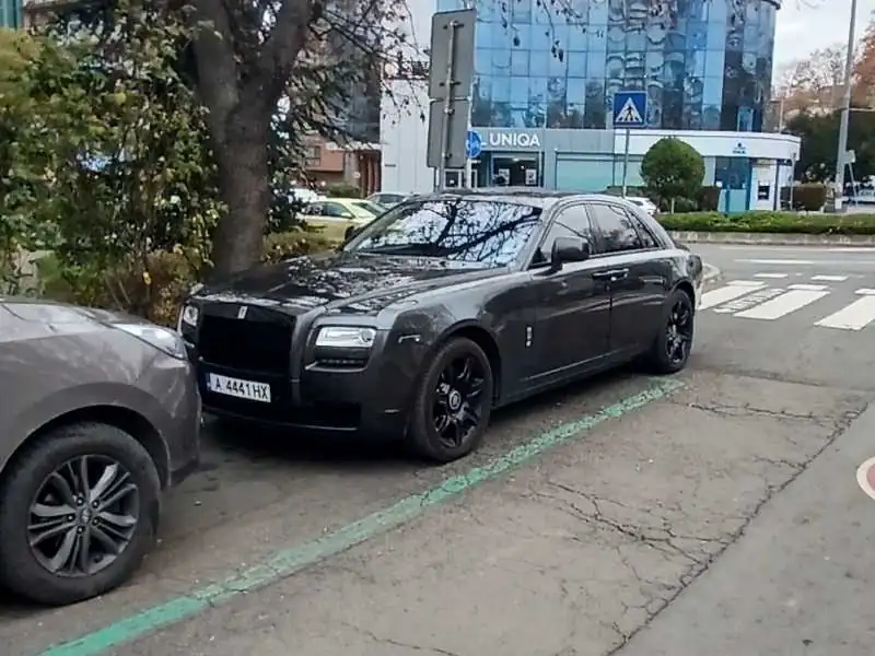 Rolls-Royce Ghost spotted in Burgas
