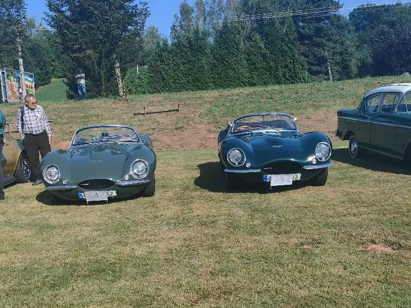 Jaguar C-Type (1964) spotted in Dvůr Králové nad Labem, Czechia