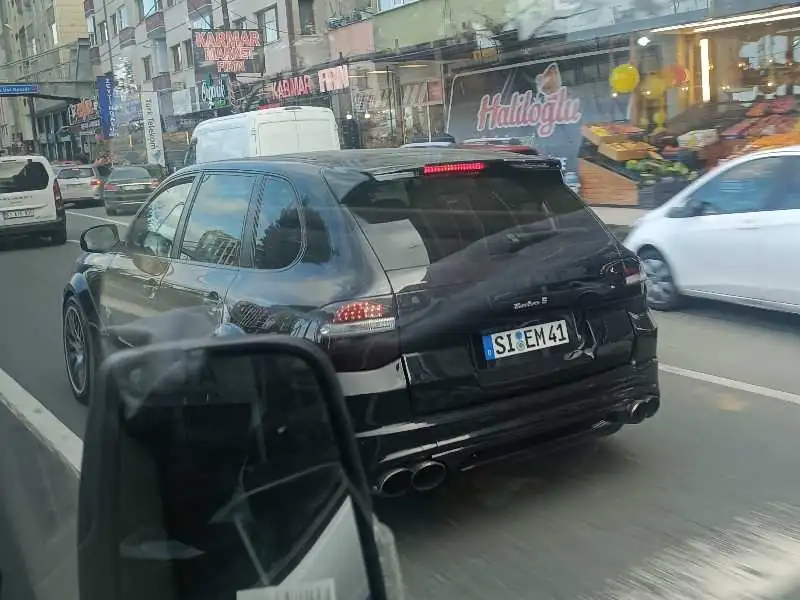 Porsche Cayenne Turbo S (2016) spotted in Samsun, Turkey