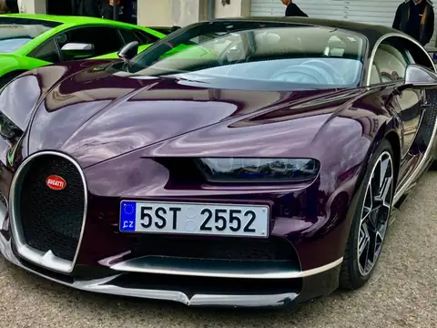 Bugatti Chiron (2017) spotted in Prague, Czechia