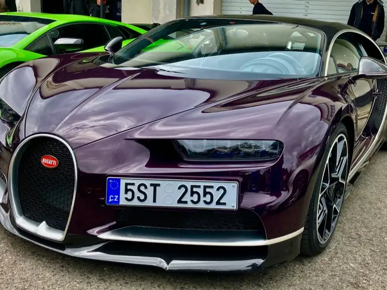 Bugatti Chiron (2017) spotted in Prague, Czechia