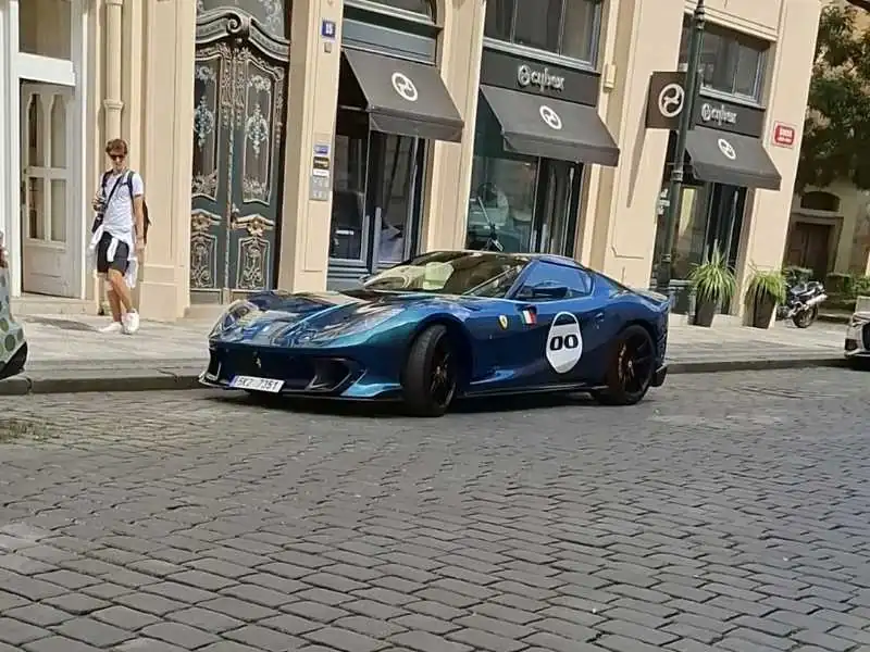 Ferrari 812 Competizione (2022) spotted in Prague, Czechia