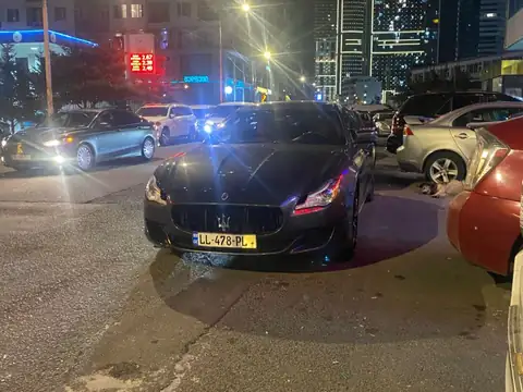 Maserati Quattroporte spotted in Batumi
