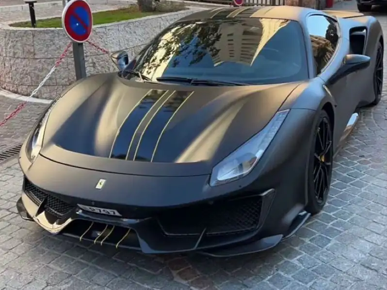 Ferrari 488 GTB (2015) spotted in Makrakómi, Greece