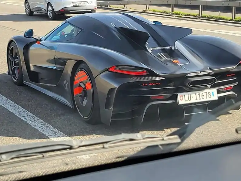 Koenigsegg Jesko spotted in Luzern