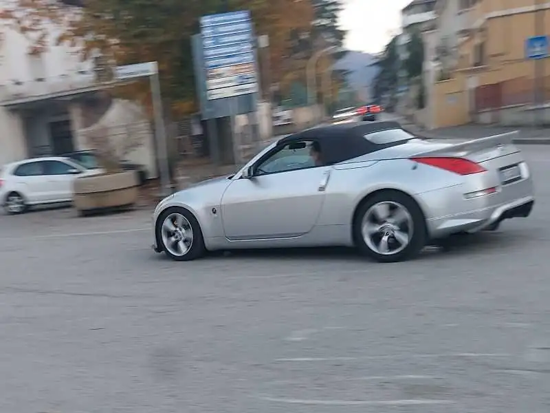 Nissan 350Z spotted in Sulmona