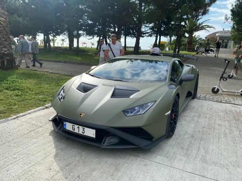 Lamborghini Huracán Performante (2018) spotted in Batumi, Georgia