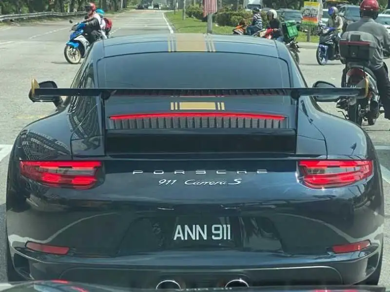 Porsche 911 Carrera S spotted in Petaling Jaya