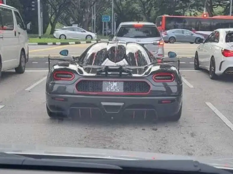 Koenigsegg Agera RS (2017) spotted in Singapore, Singapore