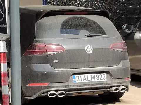 Volkswagen Golf R spotted in Gölcük