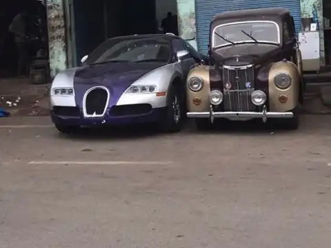 Bugatti Veyron (2010) spotted in Basildon, United Kingdom
