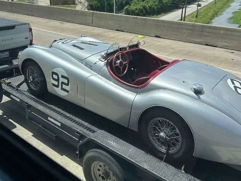 Jaguar C-Type (1953) spotted in Munich, Germany