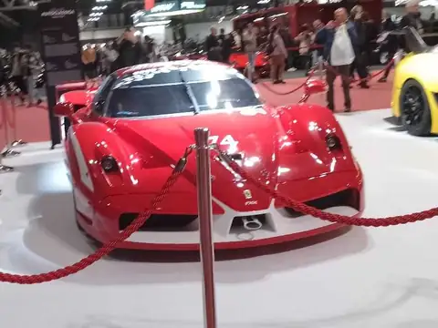 Ferrari FXX (2005) spotted in Milan, Italy