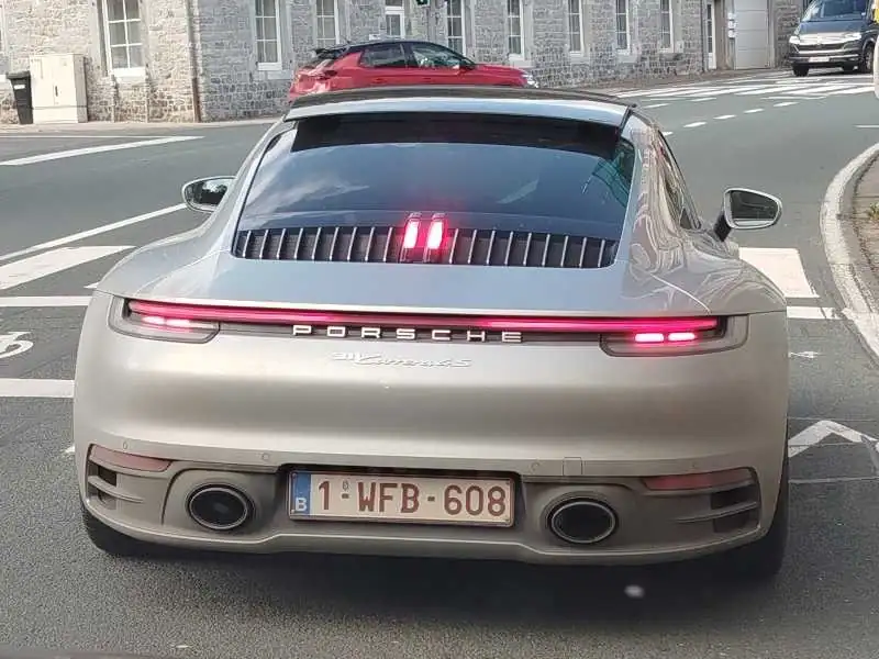 Porsche 911 Carrera 4S (2021) spotted in Namur, Belgium