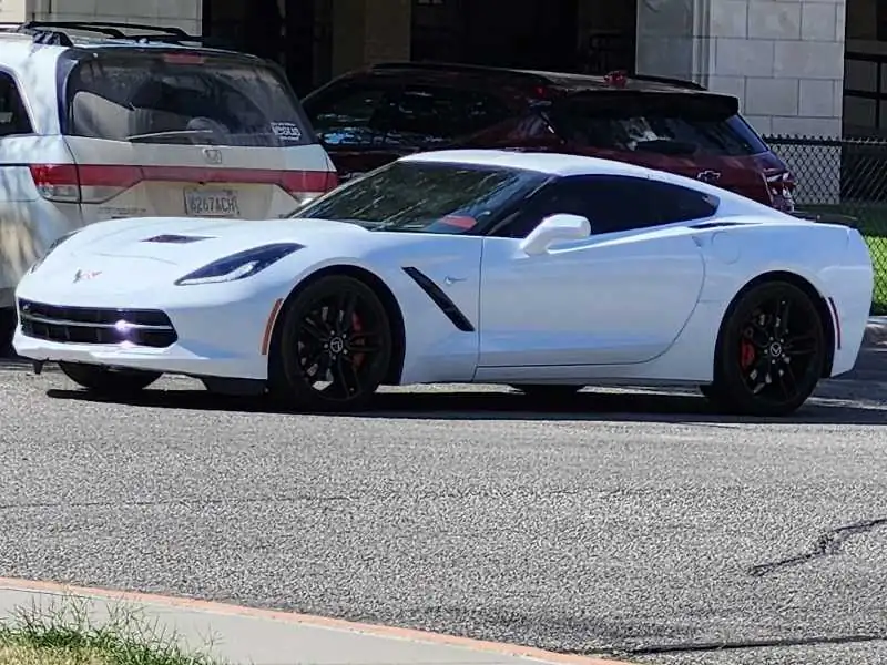 Chevrolet Corvette spotted in Pratt