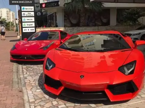 Lamborghini Aventador spotted in Antalya