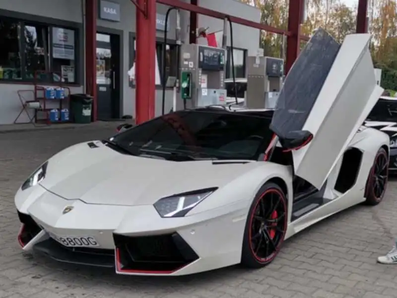 Lamborghini Aventador spotted in Przemyśl