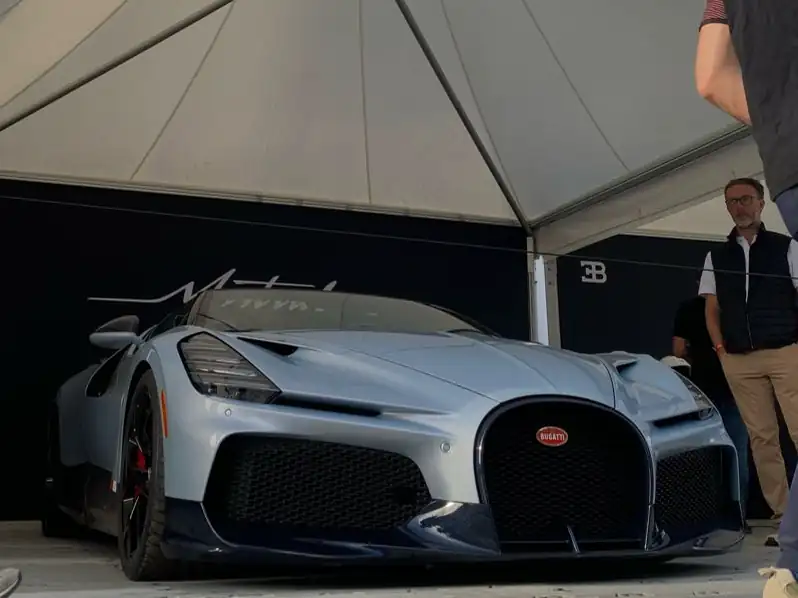Bugatti Divo (2023) spotted in Hastings, United Kingdom